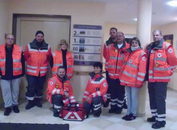 Gruppenbild der Voraus-Helfer Gruppenbild der Voraus-Helfer